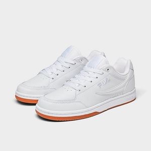 Men's Fila BBN 92 Casual Shoes White/Gum. Size 9.5